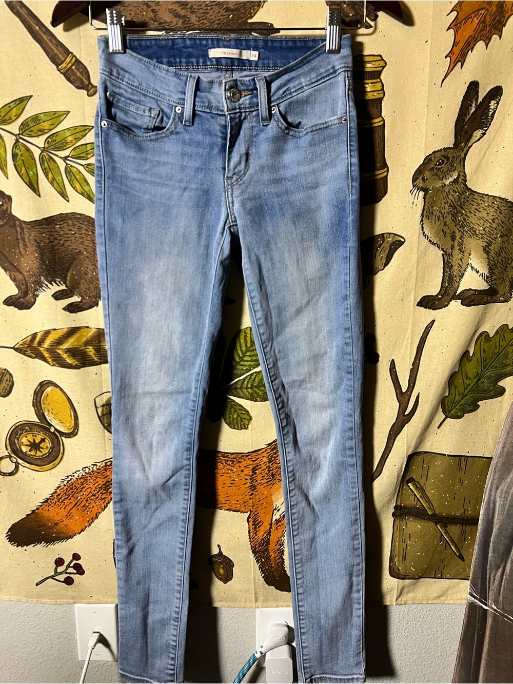 Levi's Light Wash Women's Skinny Jeans